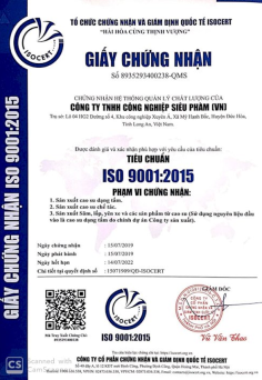 Tên giấy chứng nhận